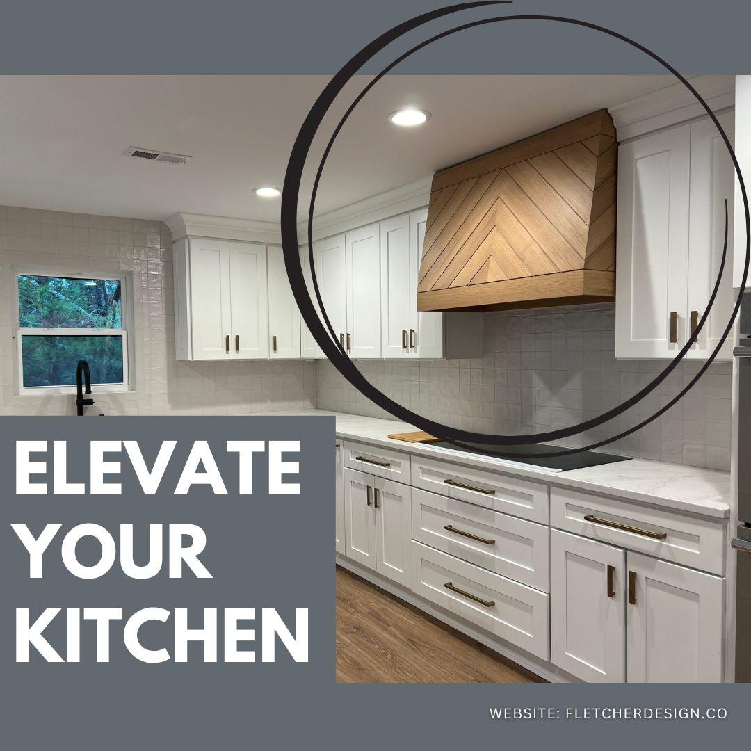 White Oak Chevron Wood Range Hood Cover – Custom Decorative Kitchen Vent